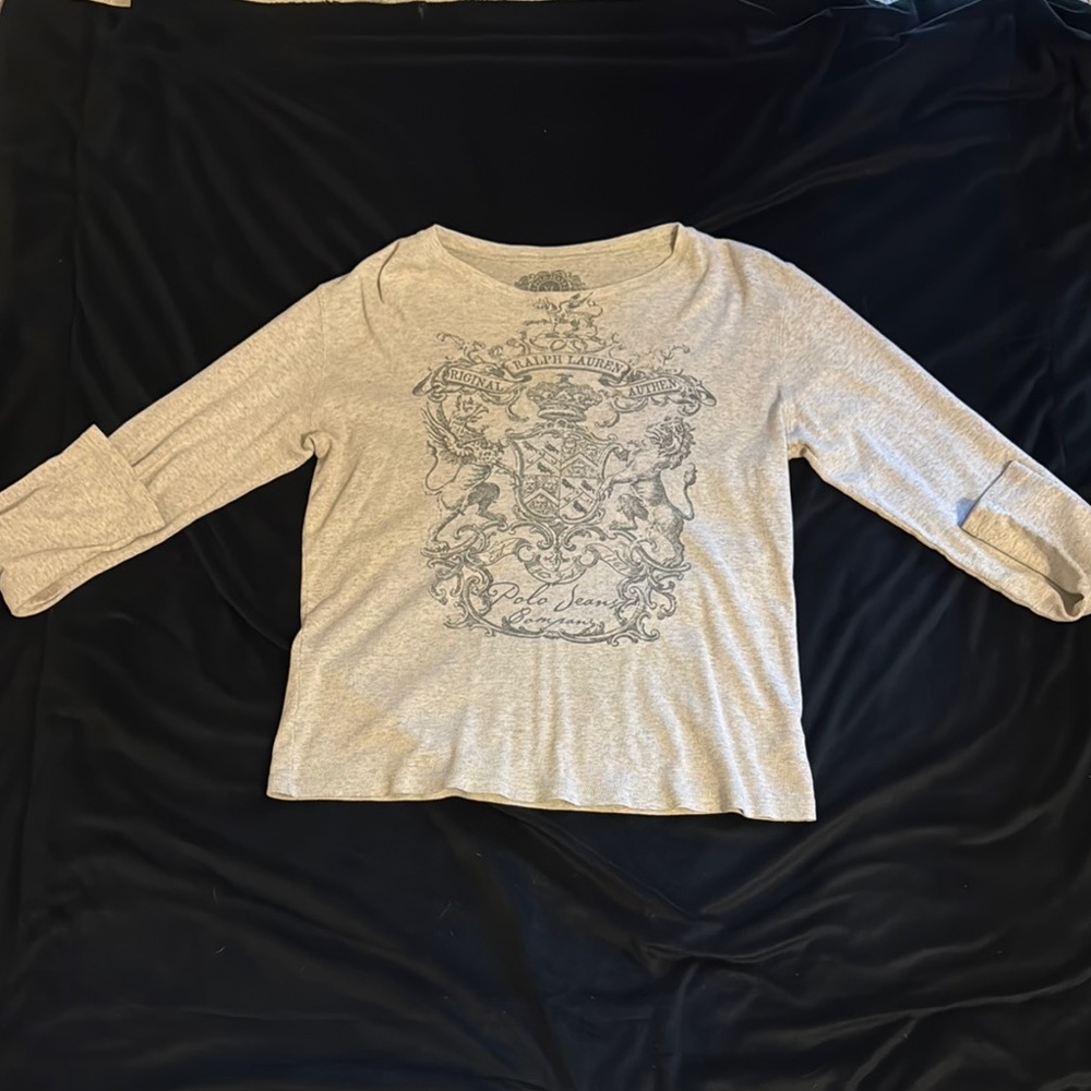 Gray Graphic Kids Shirt